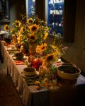 Gedeckter Tisch Herbstfreude