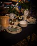 Gedeckter Tisch Asien