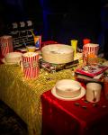 Gedeckter Tisch Filmabend